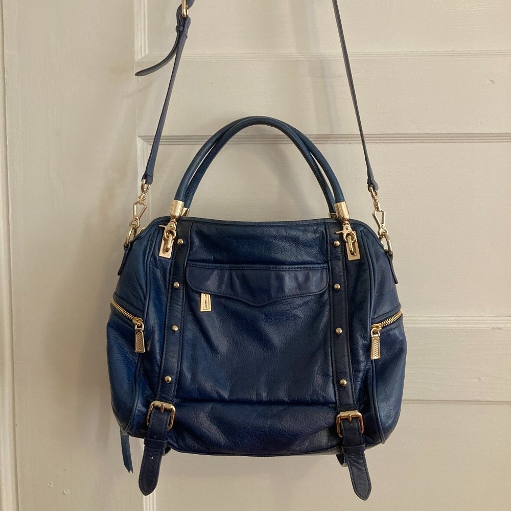 Rebecca Minkoff Navy Shoulder Handbags